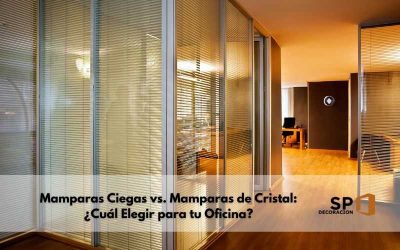 Mamparas Ciegas vs. Mamparas de Cristal: ¿Cuál Elegir para tu Oficina?