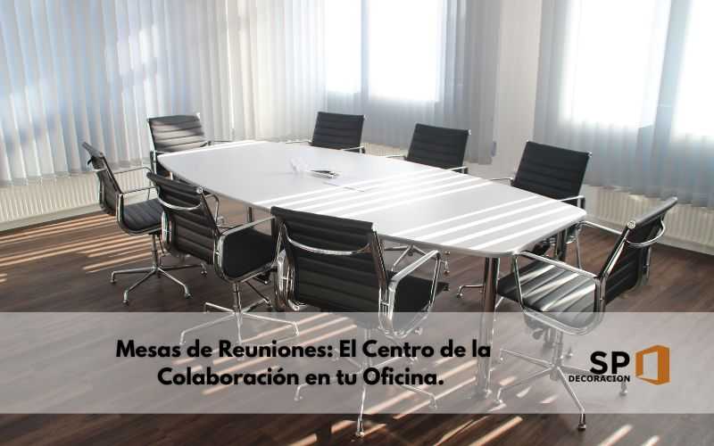 mesas de reuniones