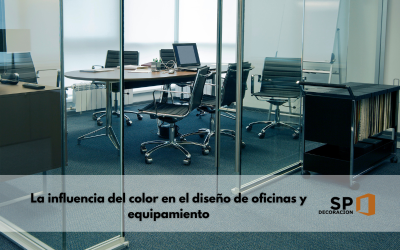La influencia del color en el diseño de oficinas y equipamiento
